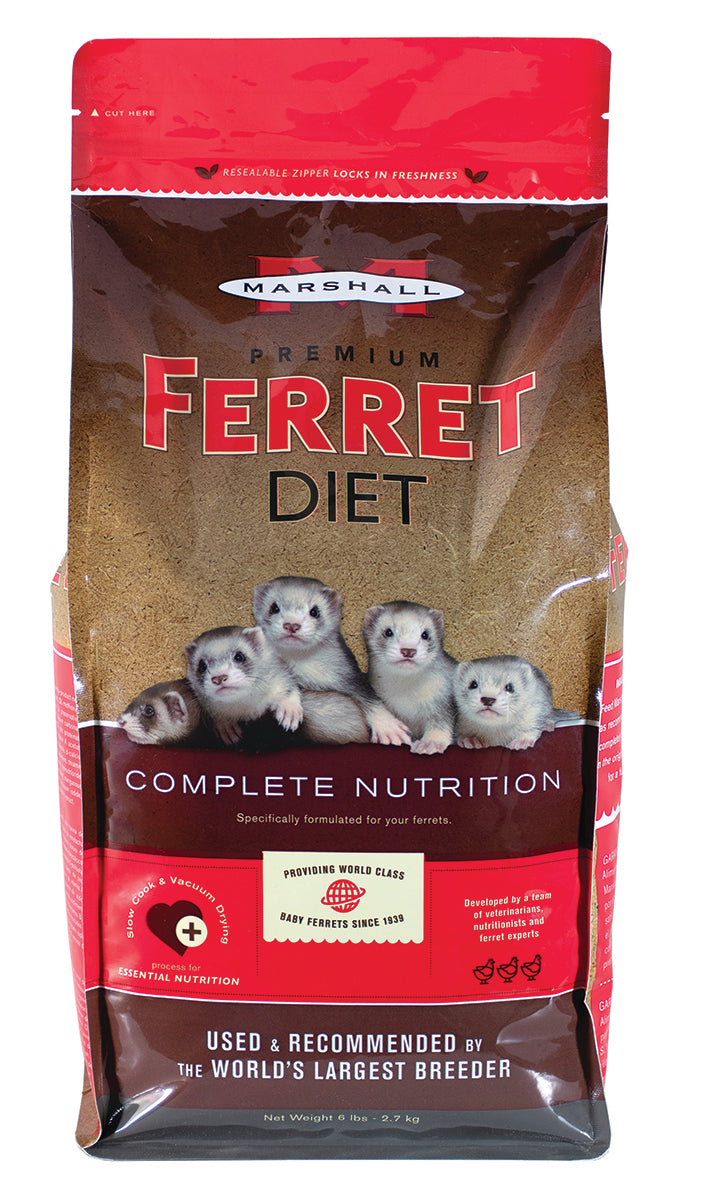 Premium Ferret Diet, 6 lb. Bag