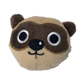 Ferret Face Squeaker Plush Toy