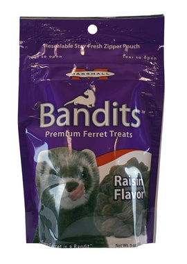 Bandits Premium Ferret Treats, Raisin Flavor
