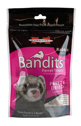 Bandits Freeze Dried Treats, Rabbit .75 oz