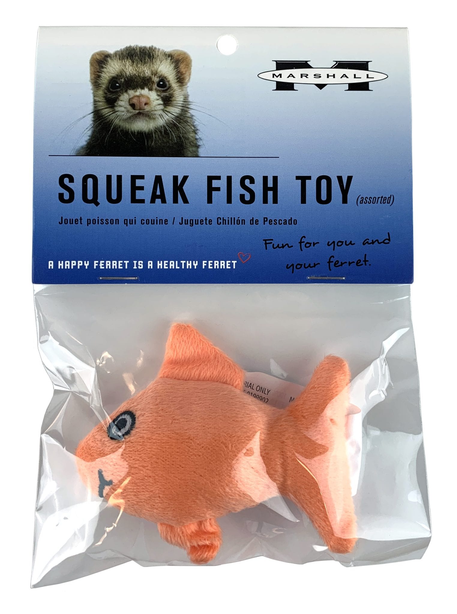 Squeaky Fish Toy