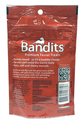 Bandits Premium Ferret Treats, Bacon Flavor