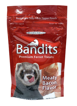 Bandits Premium Ferret Treats, Bacon Flavor